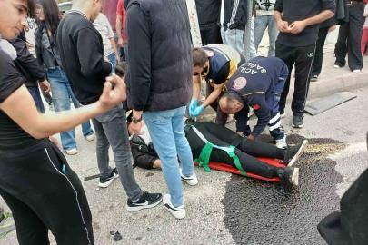 Malatya’da motosiklet ile otomobil çarpıştı: 1 ağır yaralı