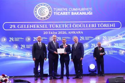 Mehmet Çetinkaya'ya anlamlı ödül