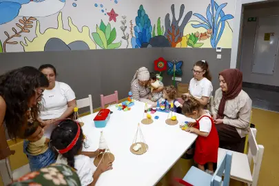 Mersin'de minikler oyunla öğreniyor