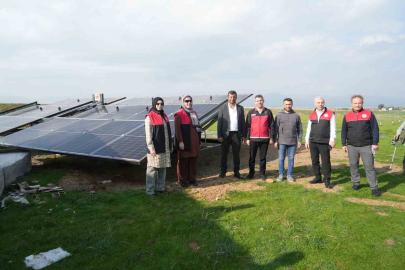 Muş’ta güneş enerjili sulama sistemiyle yakıt maliyeti azalacak