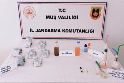 Muş’ta uyuşturucu operasyonunda 1 kişi tutuklandı
