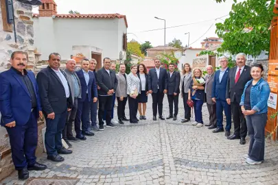 Narlıdere'de Başkan Uzun İzmirli muhtarları ağırladı