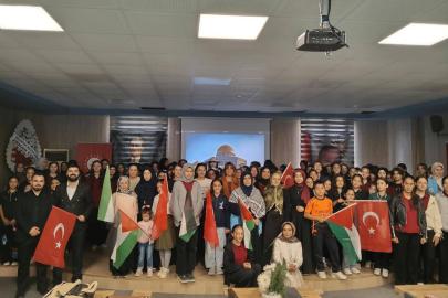 Öğrenciler "Mescid-i Aksa ve Umut" tiyatro gösterisinde buluştu