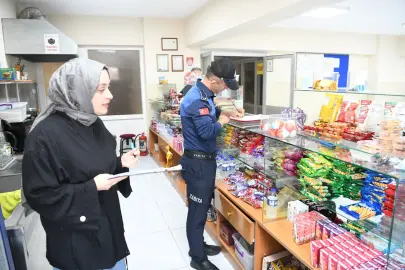 Okul kantinlerine şok baskın