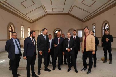 Oltu’da "Uyumayan kütüphane" projesi için inceleme