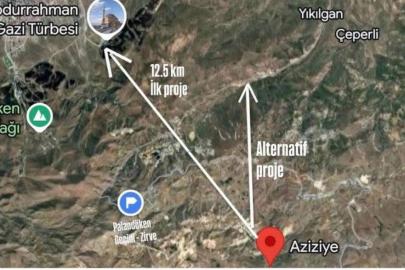 Palandöken tüneli için ilk kazma vuruldu