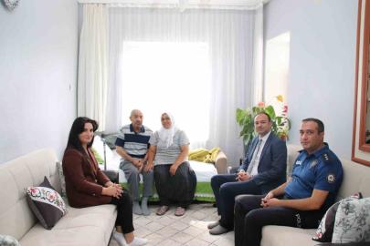 Pütürge’de yaşlı ve rahatsız vatandaşlar evlerinde ziyaret edildi