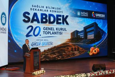 Sağlık Bilimleri Dekanlar Konseyi’nin 20. Genel Kurul toplantısı Malatya'da başladı
