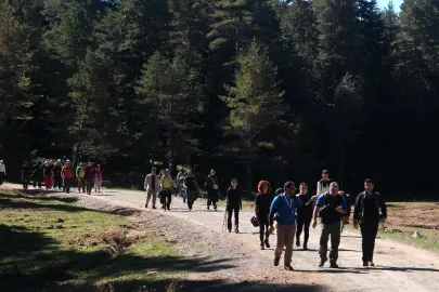Sakarya’da sonbahar doğa yürüyüşleri devam ediyor