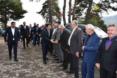 Sarıkamış Kaymakamı Aslantatar, muhtarlarla bir araya geldi