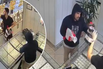 Şemsiyeye tabanca süsü verdi, çaldığı altınlar sahte çıktı