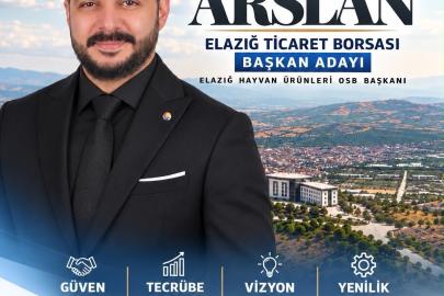Şenol Arslan, "Biz bu yola şehrimizin ekonomik geleceğine katkı sunmak için çıktık"