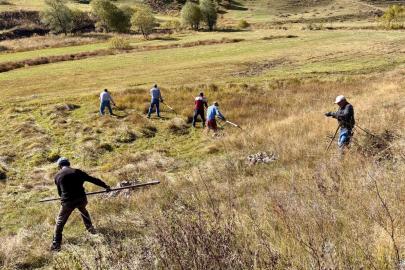 Tırpanlar son kez sallandı: Ekim ayında son hasat yapıldı