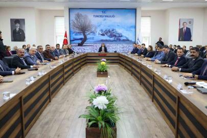 Tunceli’de 17,8 milyar liralık yatırım