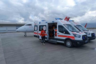 Uçak ambulans, 20 haftalık bebek için havalandı