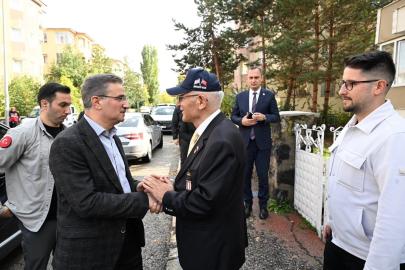 Vali Aydın Baruş’tan Şehit Ailesi ve Kıbrıs Gazisine anlamlı ziyaret