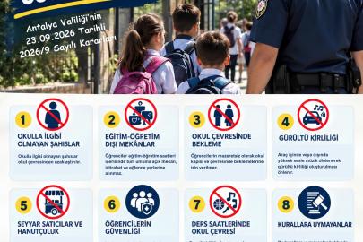 Valilikten okullarda güvenli eğitim kararları