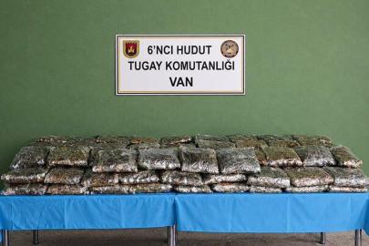 Van hudut hattında 59 kilo 734 gram uyuşturucu ele geçirildi