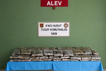 Van hudut hattında 59 kilo uyuşturucu ele geçirildi