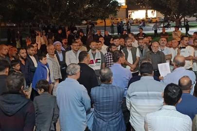 Viranşehir'de Aksa Tufanı'nın yıl dönümünde Gazze'ye destek