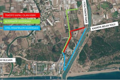 Yaşar Sobutay Bulvarı 1 gün süreyle trafiğe kapalı