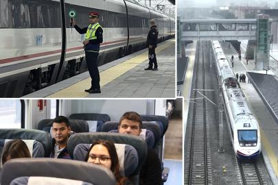 Yeni yüksek hızlı tren hattında ilk sefer: "Saatler sürüyordu, şimdi 55 dakikada gideceğim"