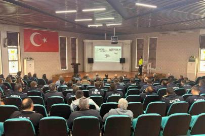 Zabıta ve şoförlere trafik güvenliği eğitimi
